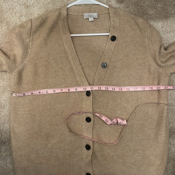 JCrew Tan Cardigan Sweater - Picture 5 of 6